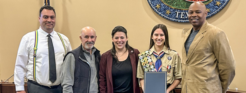 Proclamation for Courtney Miller.